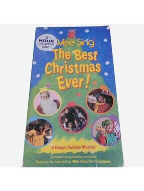 Vintage 1990 Wee Sing The Best Christmas Ever VHS